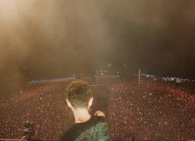 Zedd Performs ‘Halo’ Theme Live on Drums in New York City