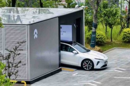 Chinese state buys Nio’s battery swap stations
