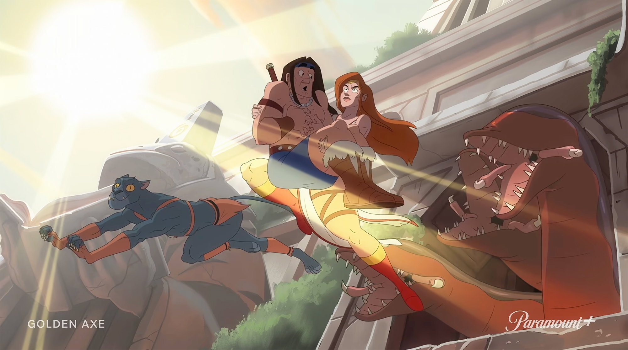 Epic Trailer for Animated ‘Golden Axe’ Series Based on the 80s Game