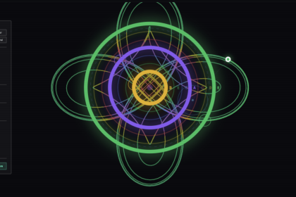 Doodle generative compositions in your browser with Musical Spirograph
