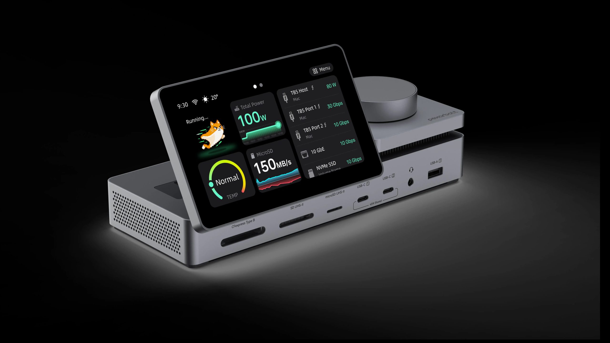 Lexar’s PexarBolt Ultra is the sexy Thunderbolt dock AI nerds will love