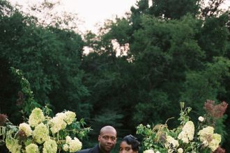 Nikki Ogunnaike and Philippe Fonzin’s Prospect Park Boathouse Wedding Blended New York and Nigerian Style