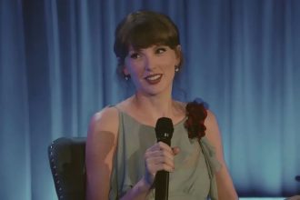 Taylor Swift Wore a West Village Girl Staple for Her First Post-Wedding Performance
