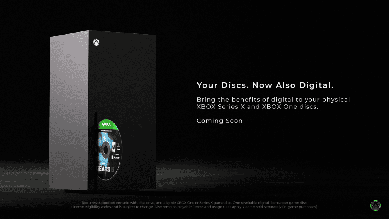 XBOX Officially Reveals Disc-To-Digital Ownership Program