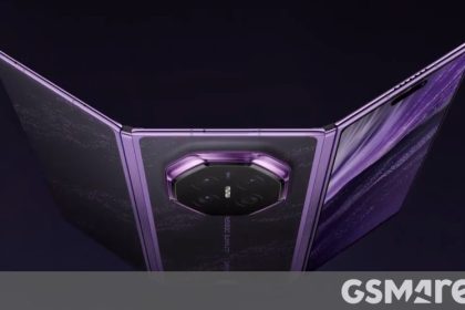 Here’s our best look yet at the inward-folding Huawei Mate XT 2 tri-fold launching next month