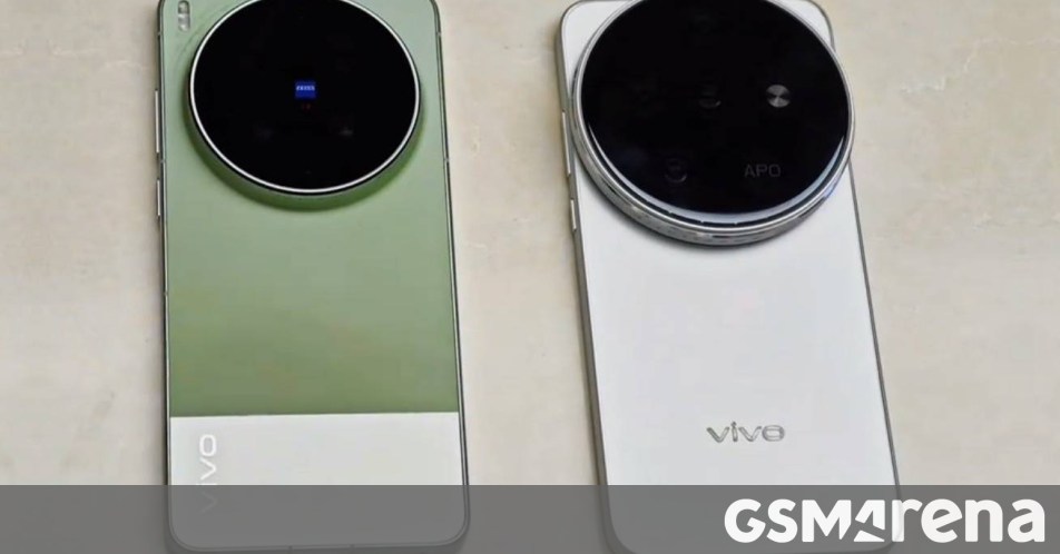 Alleged vivo X500 Pro Max photo and hands-on video reveal a massive camera island
