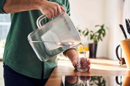 This Sleek Glass Pitcher Filters Out Forever Chemicals and Microplastics for Cleaner, Safer Water