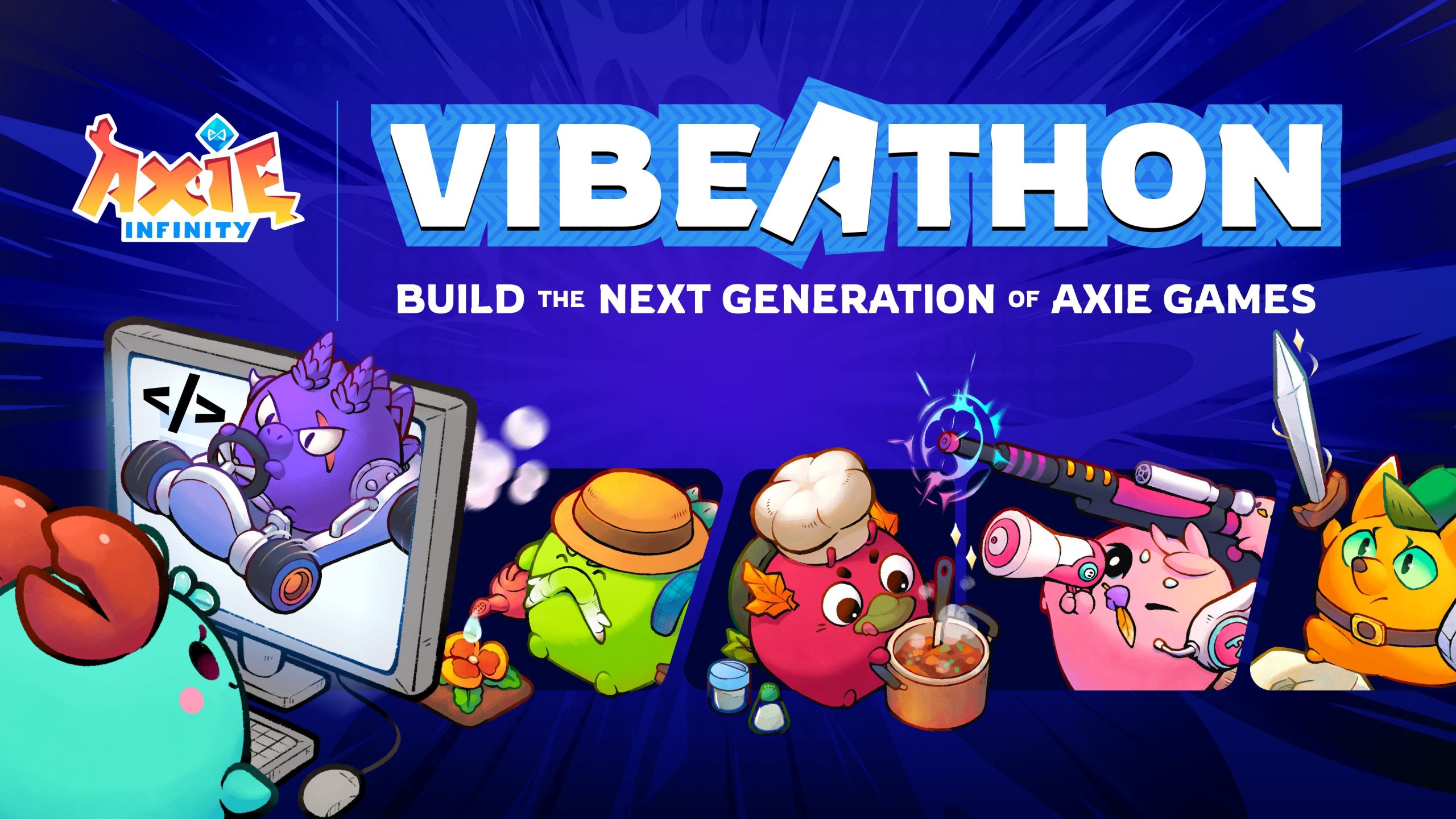 Axie Vibeathon launches on 1st September with $18,000 prize pool