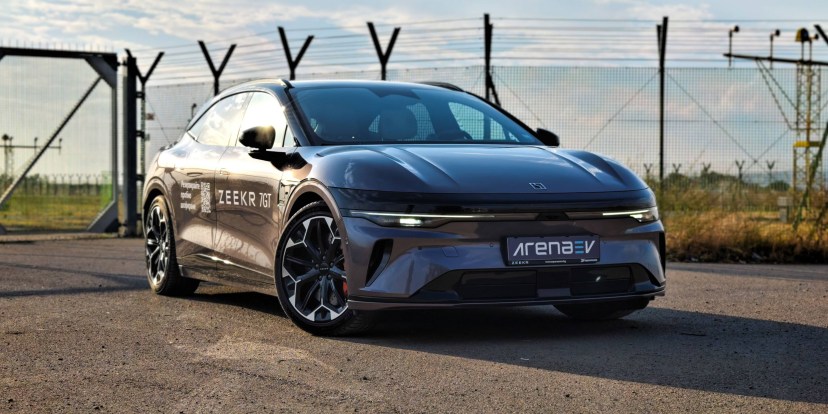 2026 Zeekr 7GT Privilege AWD real life range test with 20-inch wheels and summer tires