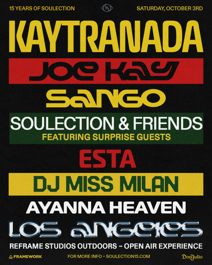 Soulection Taps KAYTRANADA for LA’s 15-Year Anniversary Show