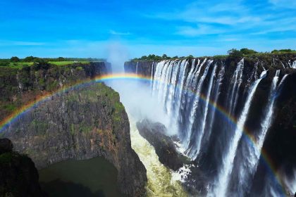 The Only Place on Earth Where 4 Countries Meet, This African Region Has National Parks and an Iconic Waterfall