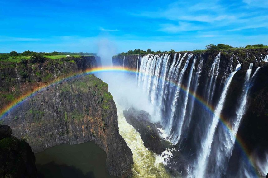 The Only Place on Earth Where 4 Countries Meet, This African Region Has National Parks and an Iconic Waterfall