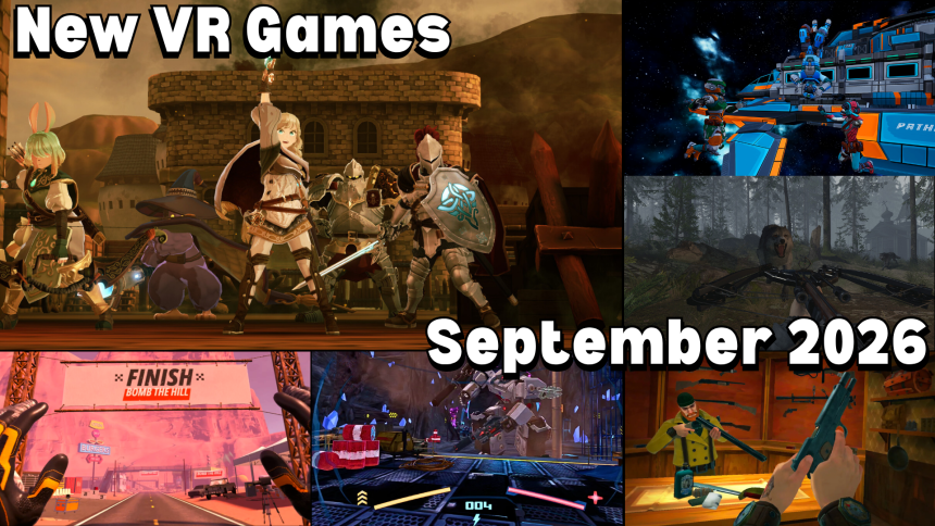 New VR Games & Releases September 2026: Quest, PS VR2, PC VR & More