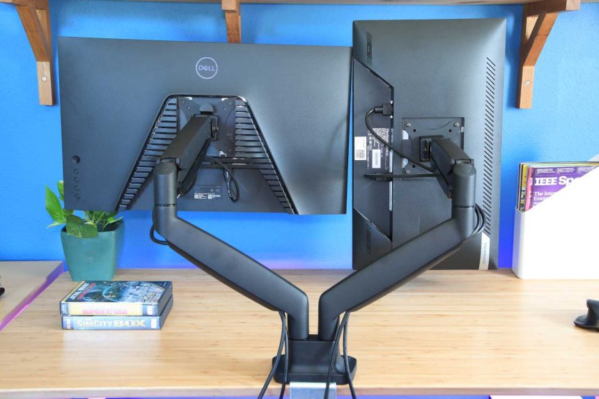 Best monitor arms 2026: Tested picks for single- and dual-monitors setups