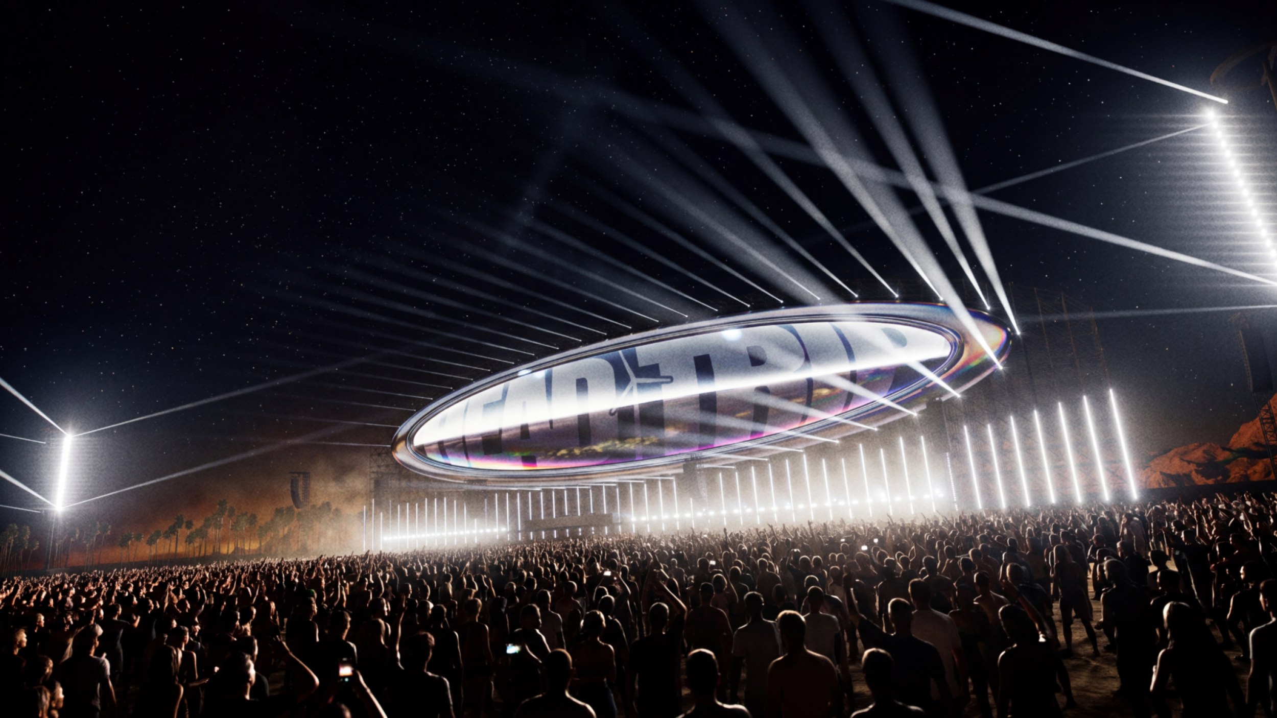 Goldenvoice Unveils Head Trip Stage Concept by High Scream