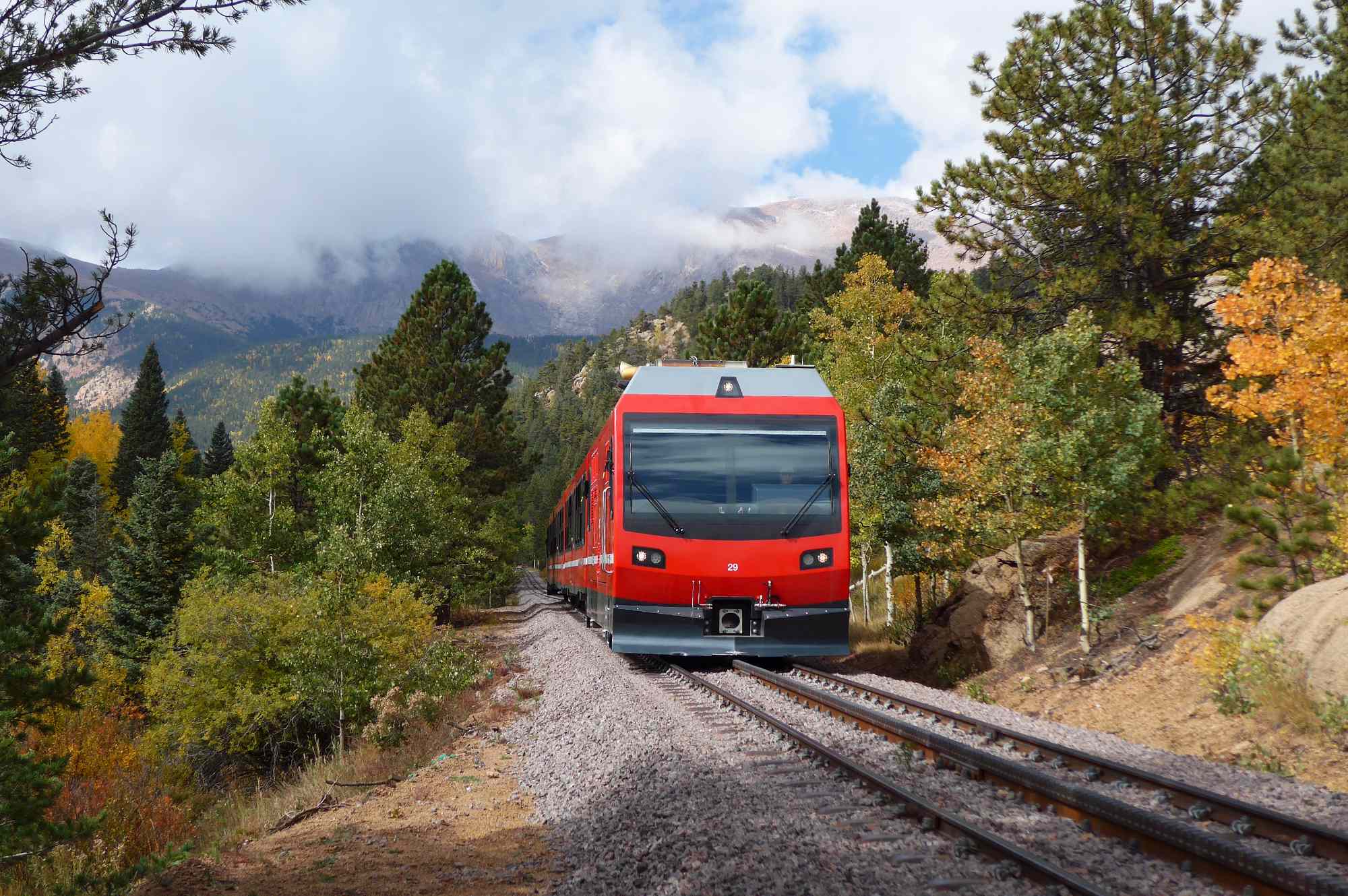 This Colorado Cog Railway Climbs to 14,000 Feet for Epic Mountain Views, Golden Fall Foliage, and Elk Sightings