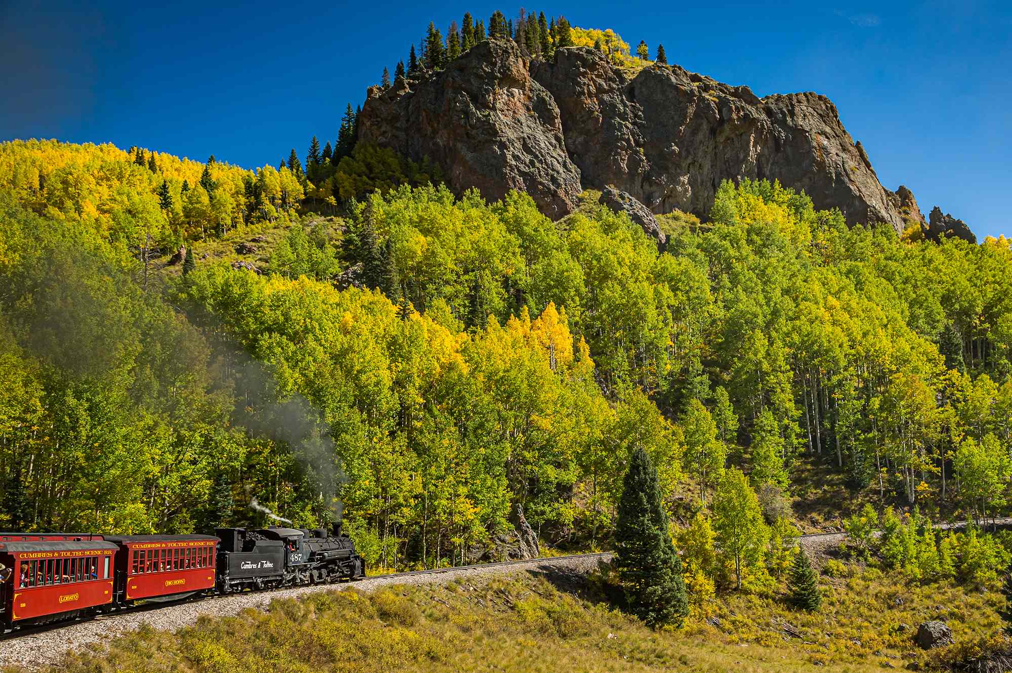 The Longest and Highest Steam Railroad in the U.S. Offers Stunning Rocky Mountain and Fall Foliage Vistas