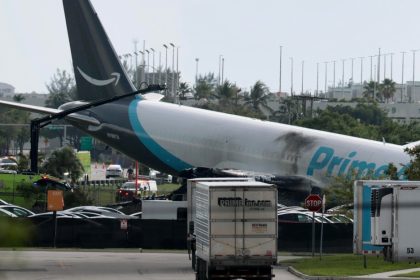 An Amazon cargo plane crashed at Miami International Airport