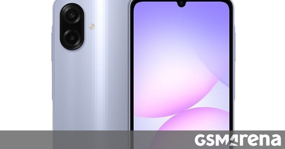 Samsung Galaxy A07s debuts with a 6.7-inch screen, 5,000mAh battery