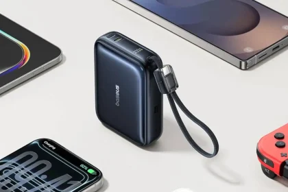 This pocket-sized power bank drops to $30 with a built-in charging cable