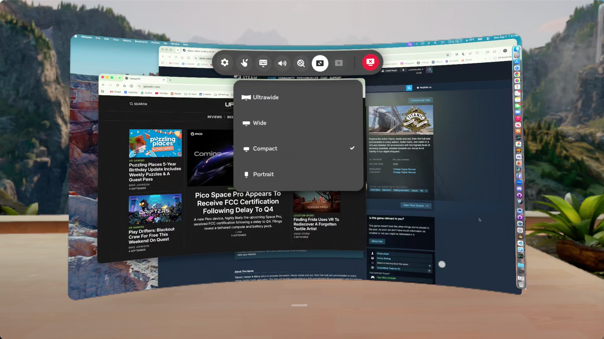 Quest's Meta Virtual Display Got A New Name, Input Forwarding & Mac Parity