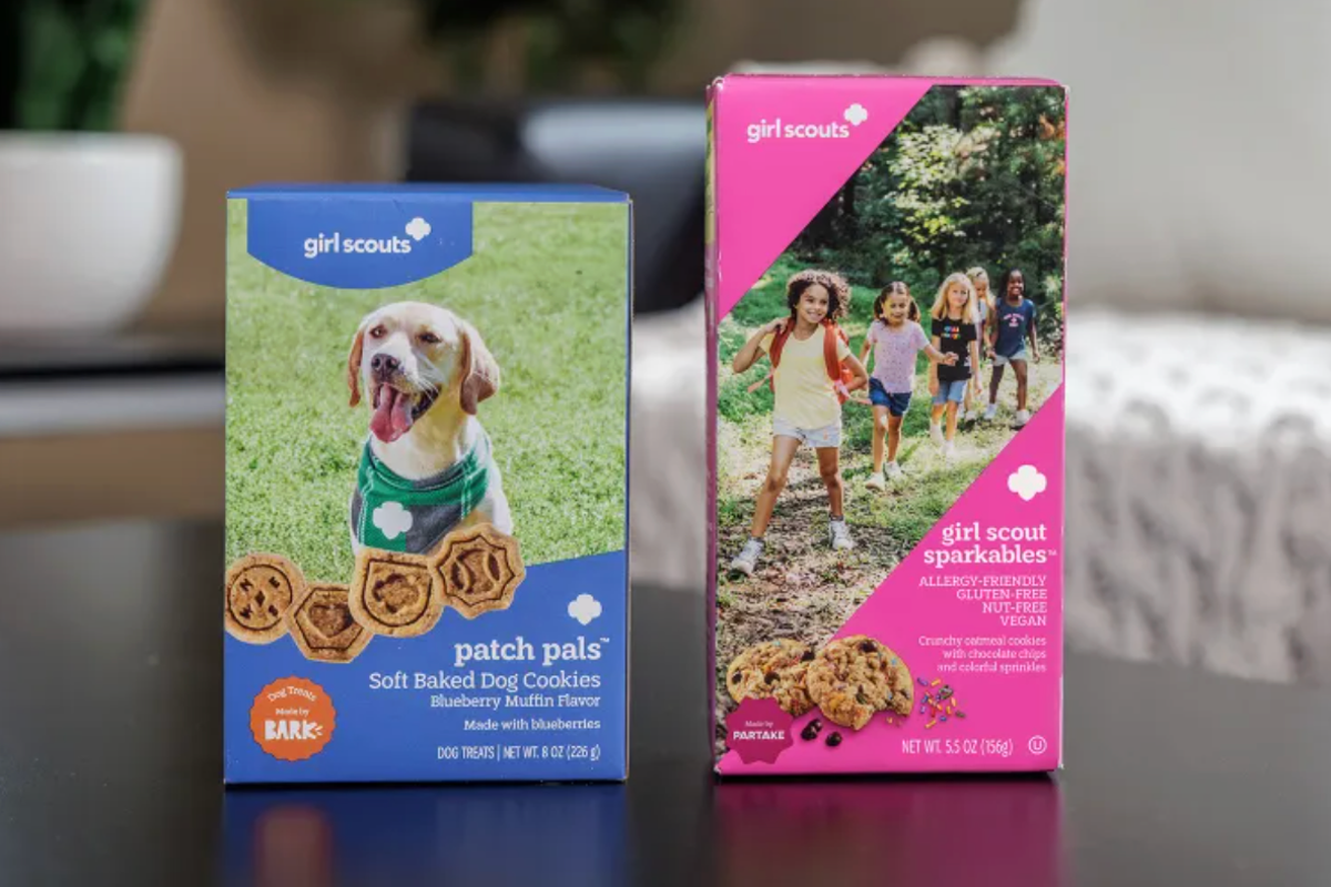 Girl Scouts is introducing its first cookie flavor for dogs