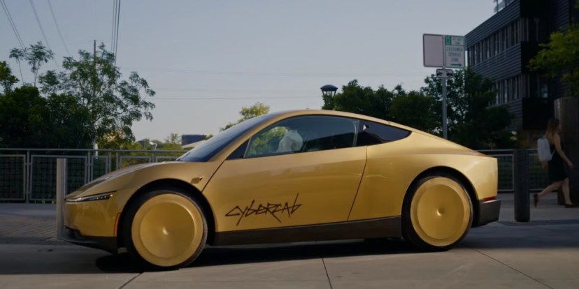 Tesla’s steering wheel-less Cybercab has a secret