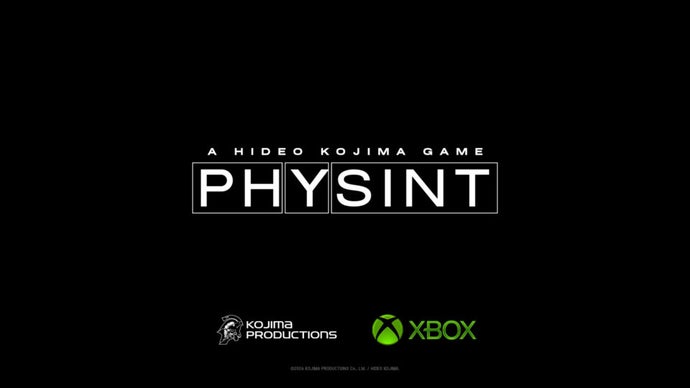 Xbox to publish Kojima Productions’ Physint after it “unexpectedly received notice” from PlayStation that it would cancel the project