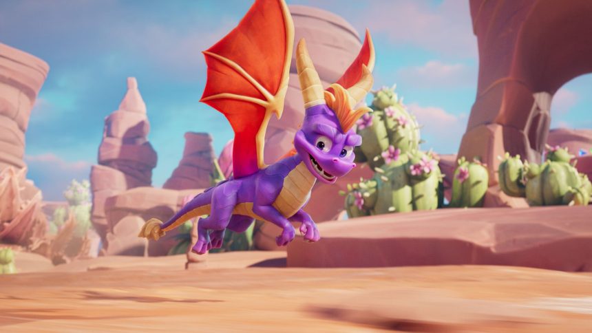 Spyro: A Realm Beyond Studio Showcases Concept Art of the Arcadian Vale Zone