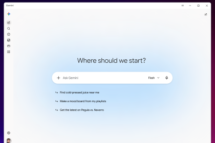 I tried the Gemini app for Windows. It wasted my time