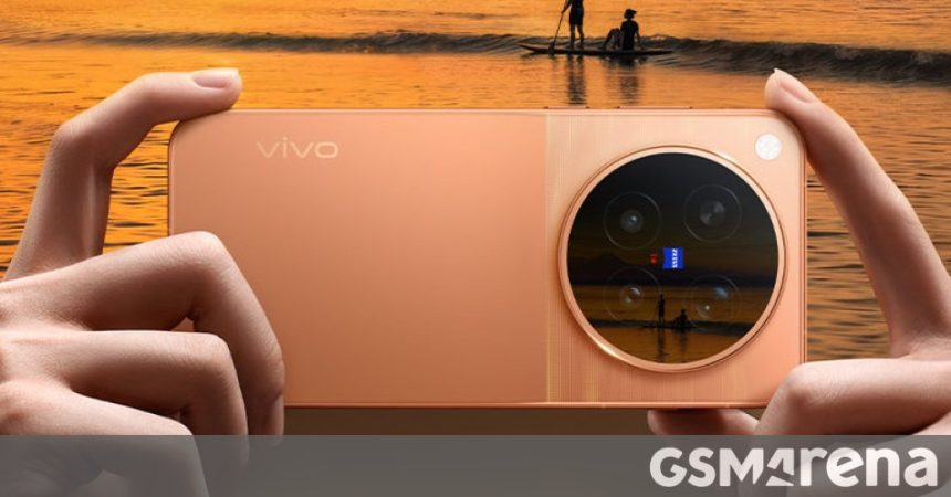 vivo shows all colors of the X500 Pro Max