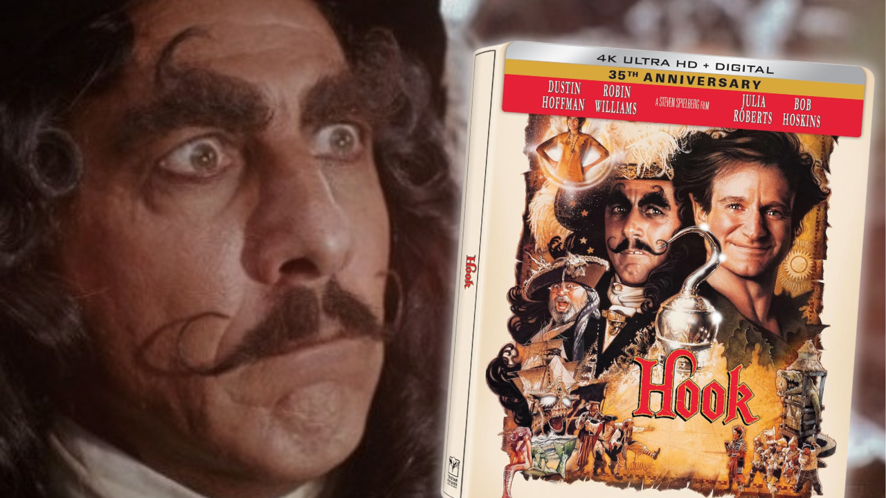 Steven Spielberg’s Hook: 35th Anniversary 4K Steelbook Is Up for Preorder