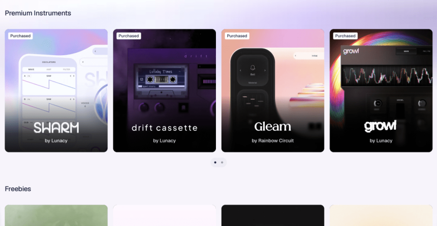 Lunacy Audio Nova is a place to build and sell your own AI-powered music plugins