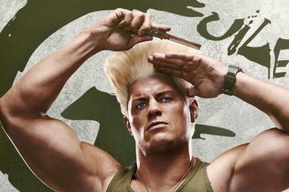 Wearable Street Fighter Popcorn Bucket Shaped Like Guile’s Hair
