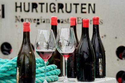 Why this cruise line chilled its barolo wine beneath the Arctic Ocean for a year