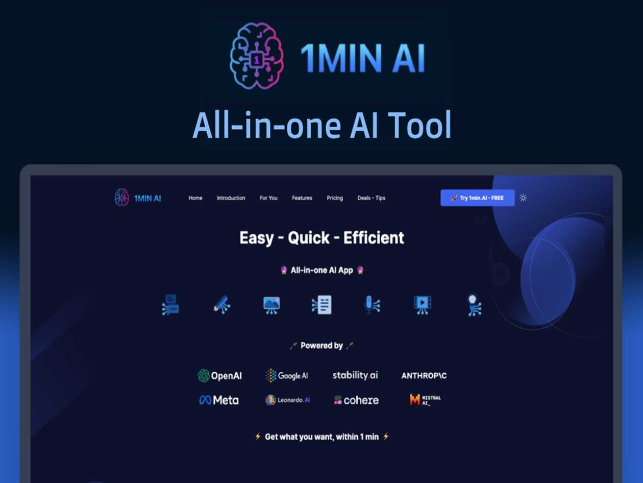 This 1min.AI plan gives you lifetime GPT-5.5 Pro, Claude, Sonnet & more for just $99.99