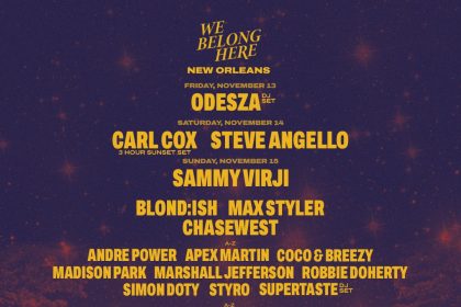 We Belong Here Announces New Orleans Debut Lineup