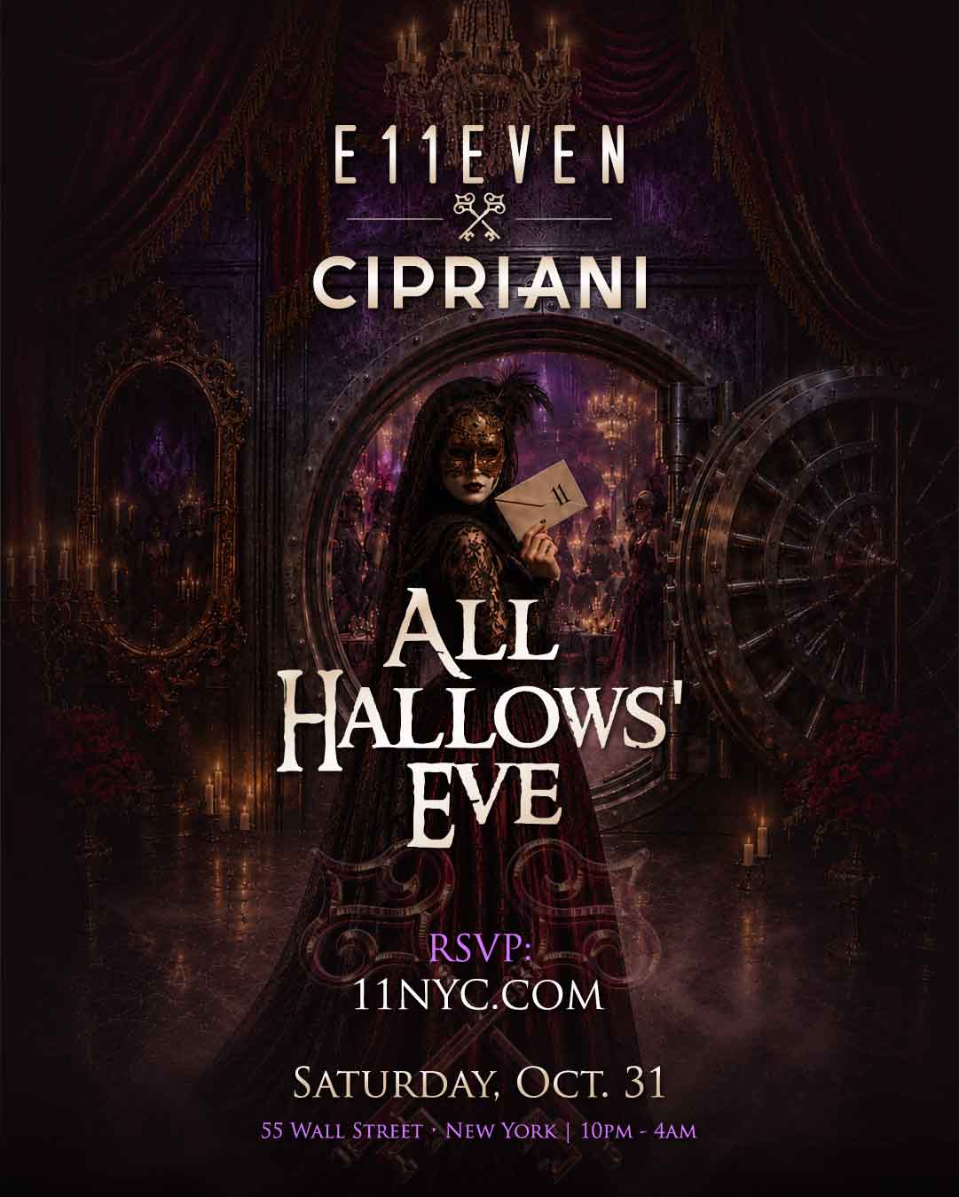 E11EVEN & Cipriani Bring Back Halloween Party in NYC