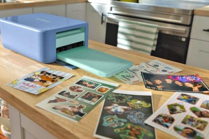 Cricut’s new compact crafter prints, cuts, and laminates stickers
