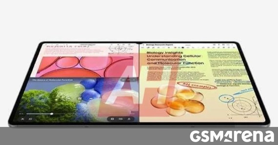 Here are some more renders of the Samsung Galaxy Tab S12+ and Galaxy Tab S12 Ultra
