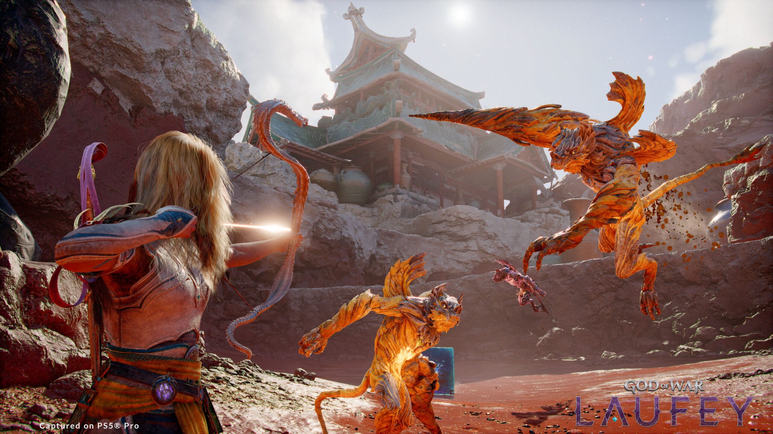 God of War Laufey’s Serpent Bow Revealed in New Gameplay, Kratos Teased in New Screenshot