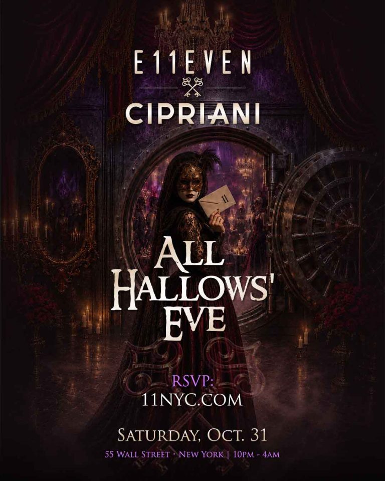 E11EVEN & Cipriani Bring Back Halloween Party in NYC