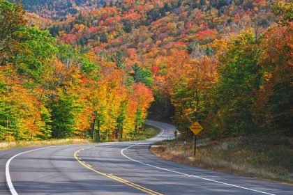 This 34.5-mile Scenic Highway Cuts Through a New Hampshire Forest for Iconic Fall Foliage Views