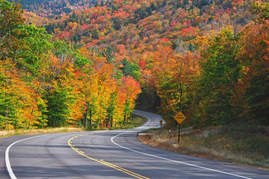 This 34.5-mile Scenic Highway Cuts Through a New Hampshire Forest for Iconic Fall Foliage Views