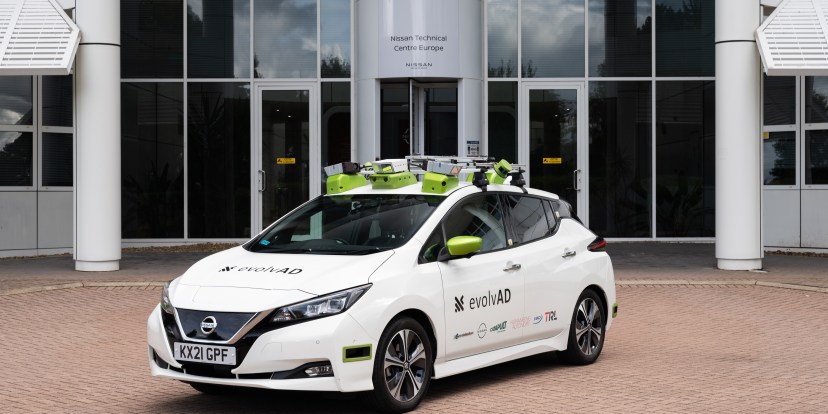 Nissan is sending an old Leaf into Cambridge chaos