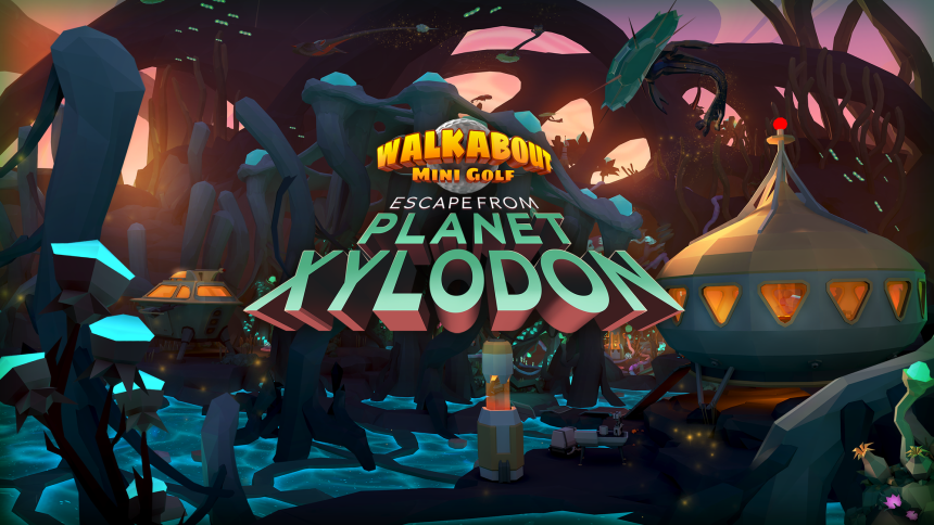 Walkabout Mini Golf Returns To Space In Escape From Planet Xylodon DLC Course Next Week