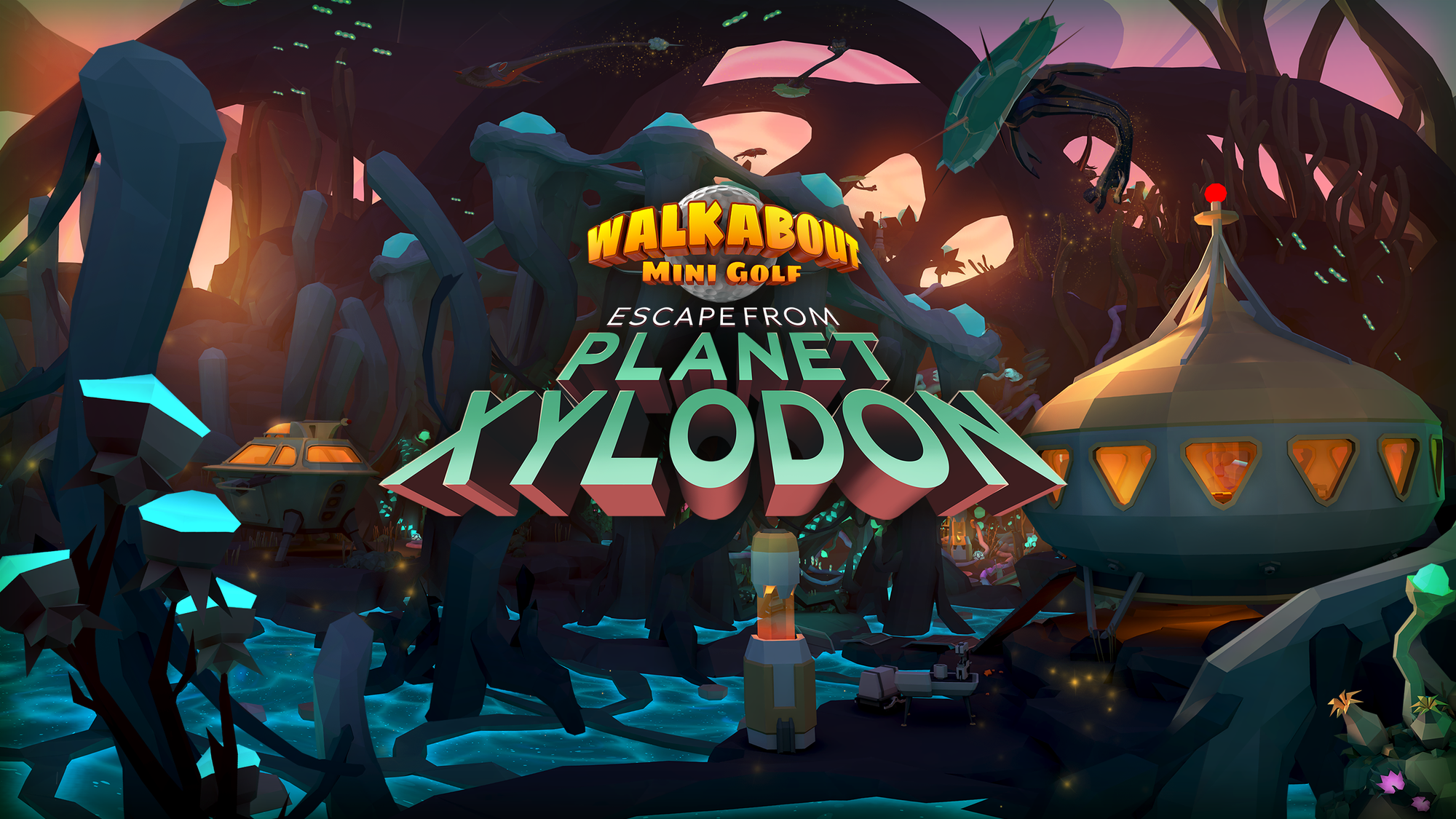 Walkabout Mini Golf Returns To Space In Escape From Planet Xylodon DLC Course Next Week