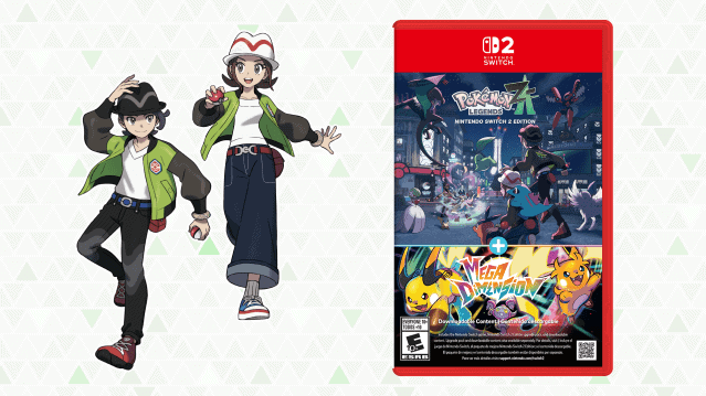 Pokemon Legends: Z-A Getting Switch 2 Edition, With Mega Dimension Complete In Game Card