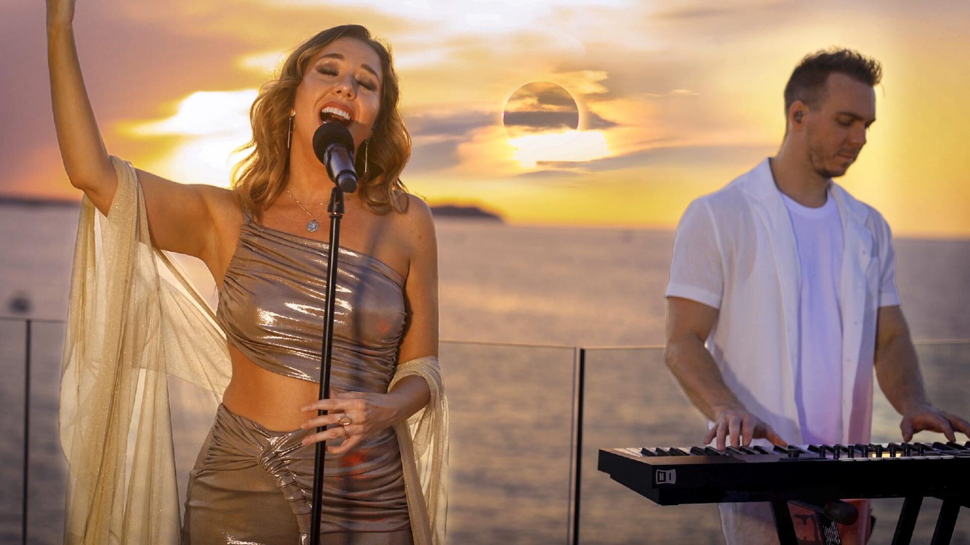 Watch HALIENE perform her entire album under Ibiza’s first total solar eclipse in more than a century