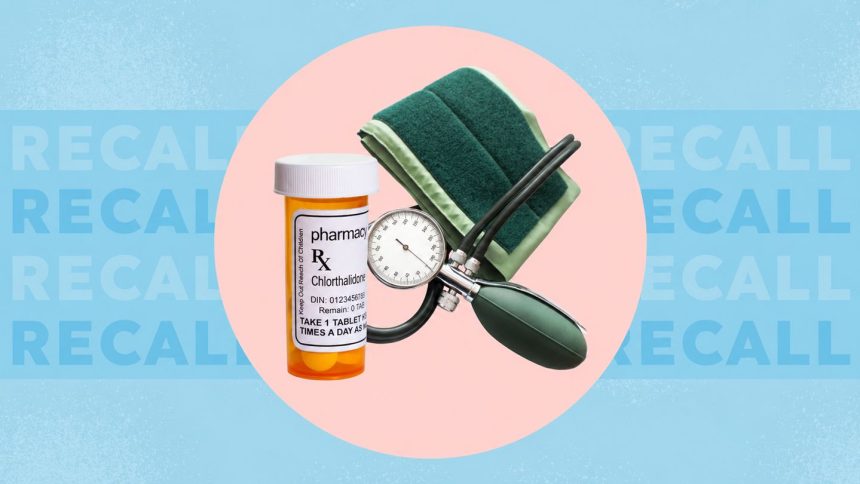 Common Blood Pressure Pill Recalled Nationwide